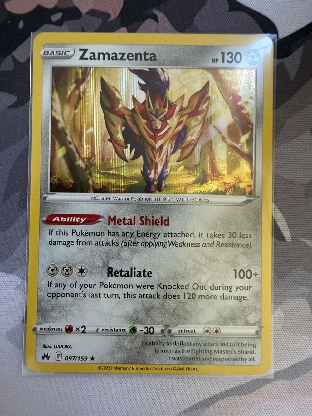 Zacian & Zamazenta Legendary Pokémon Holo Card Lot ⚔️ | 4 Cards ✨5/$25✨
